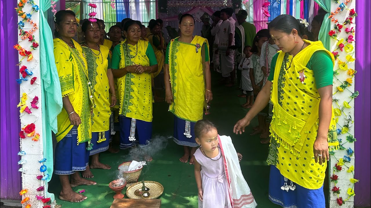 Ningkan suri aprang penta dolo Lokhimon || wedding ceremony 🌸✨