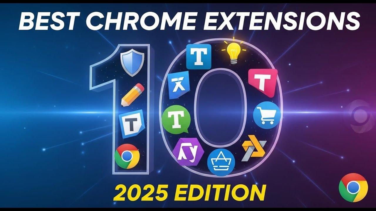 Топ-10 расширений для Chrome в 2025 году 🎯 Лучшие расширения для Google Chrome