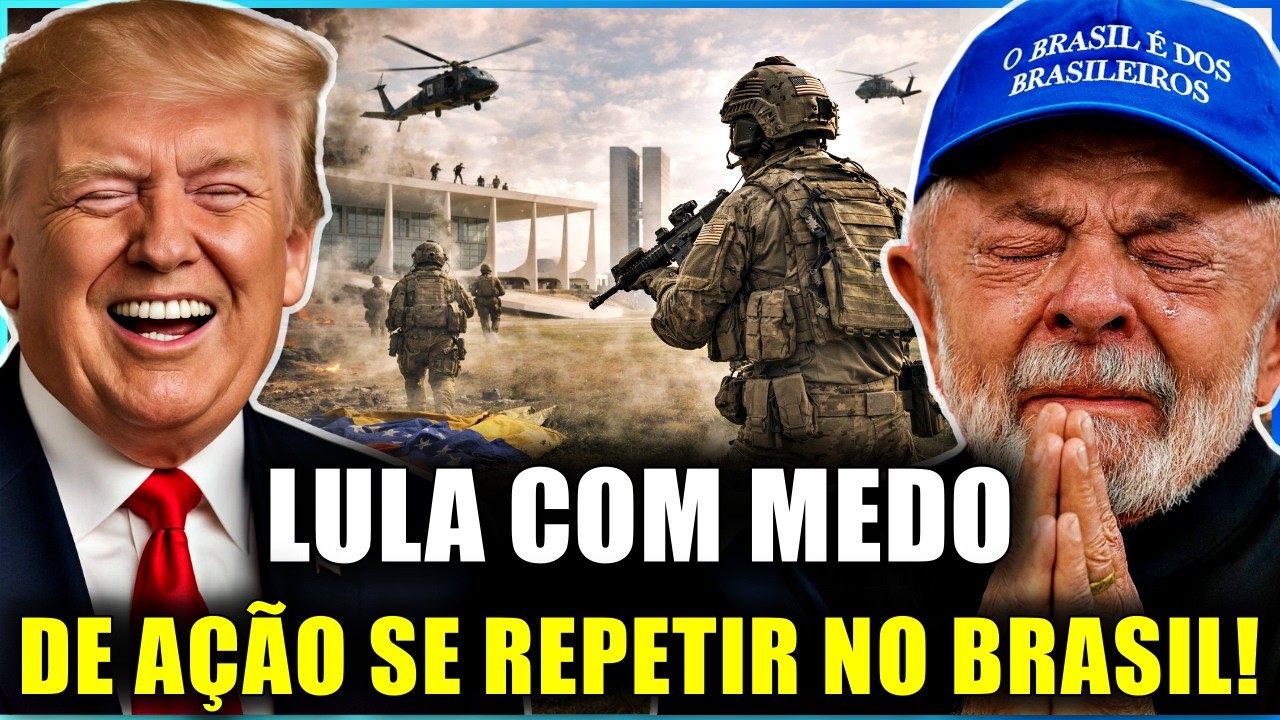 BASE DO CHAVISMO AMEAÇADA E LULA COM MEDO DE INVASÃO AO BRASIL APÓS AÇÃO DOS EUA