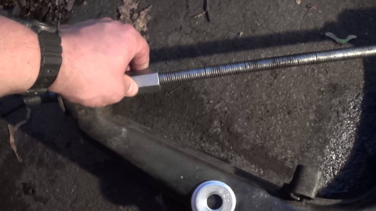 Mercedes-Benz W123 - DIY: replacing trailing arm bushings