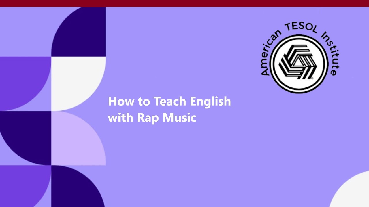 How to Teach English with Rap Music