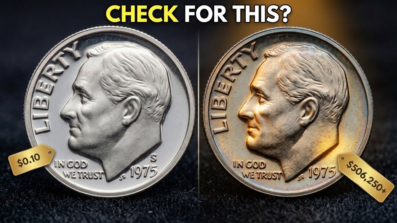 EVERY 1975 Dime Could Be Worth $506,250 &mdash; Check for the Missing Mint Mark | Mint Mystery