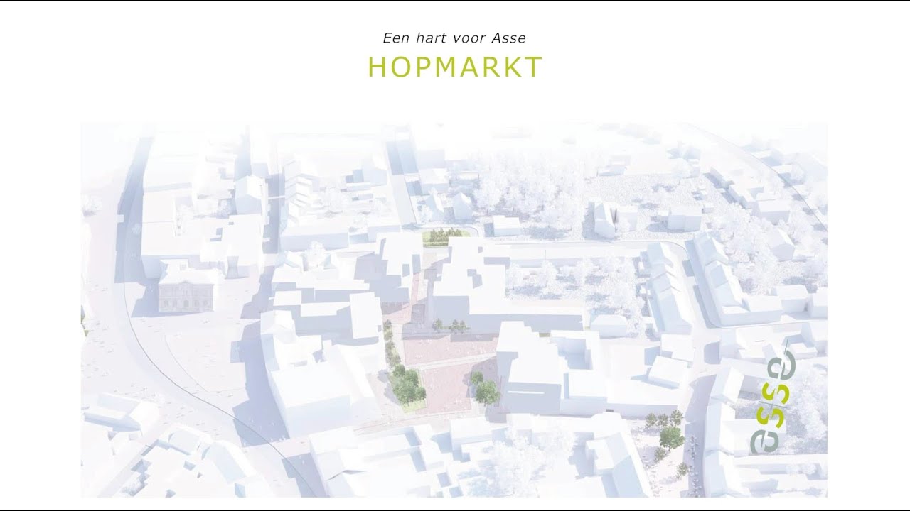 Ontdek Hopmarkt, een Nieuwbouwproject in Asse in een groene omgeving