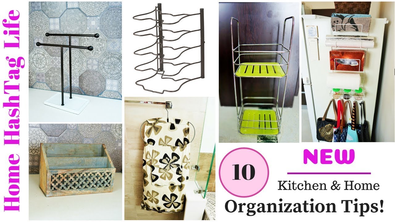 10 NEW Kitchen - Home Organization Tips & Ideas | How To Organize Kitchen & Home