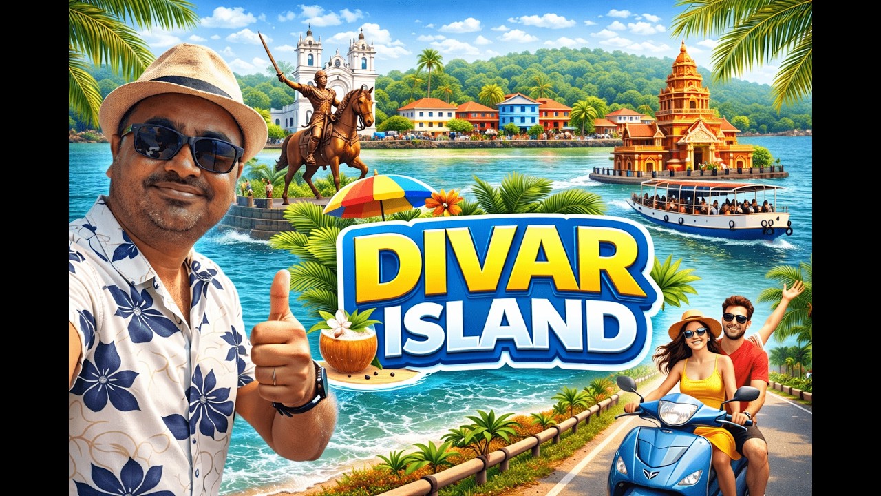 Divar Island Goa Hidden Paradise | Ferry Ride, Church, Temple