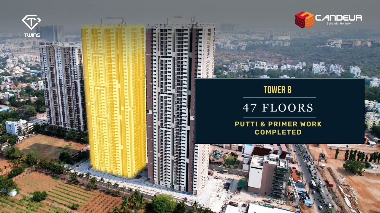 Candeur Twins May 2026 Update | 47-Floor Twin Towers Nearing Completion