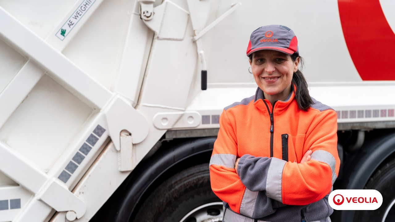 Marjolijn a débuté chez Veolia comme chauffeure sans expérience