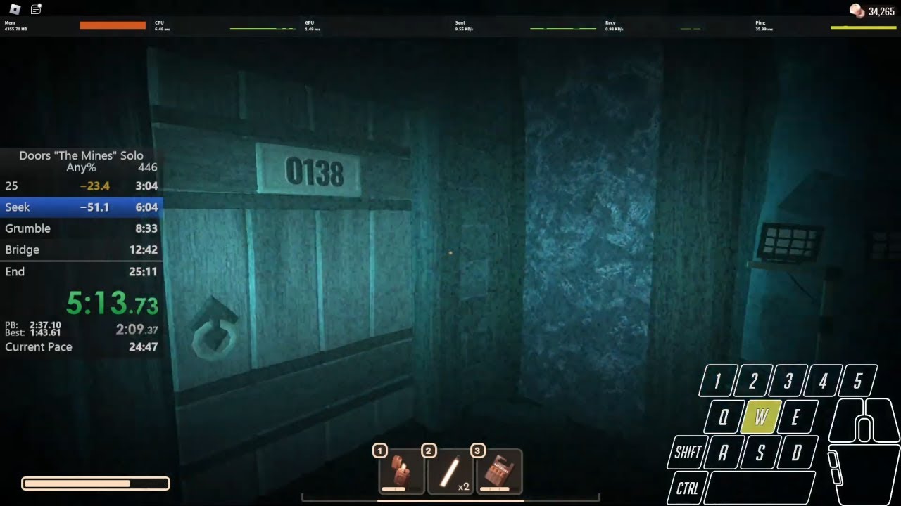 interesting 5:34 seek enter w/halt no db (& 125 pb)