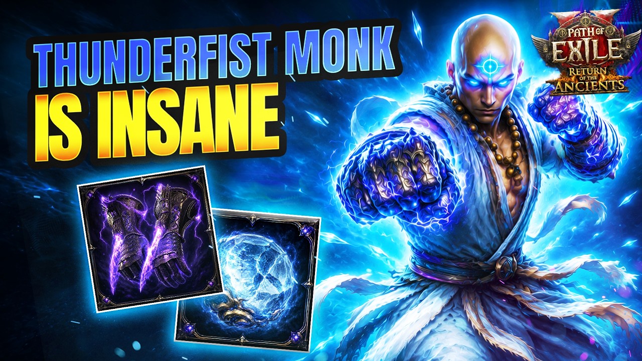 Этот НОВЫЙ билд на Ice Strike с Thunderfist разносит карты T15! (Безумный AoE + DPS!!) | PoE 2 0.5