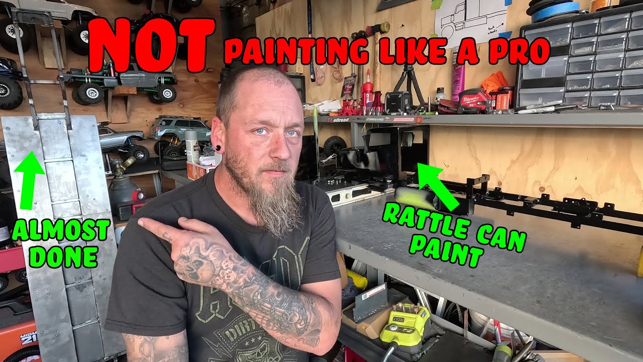 Let's Try To Paint..... With Only Spay Paint...