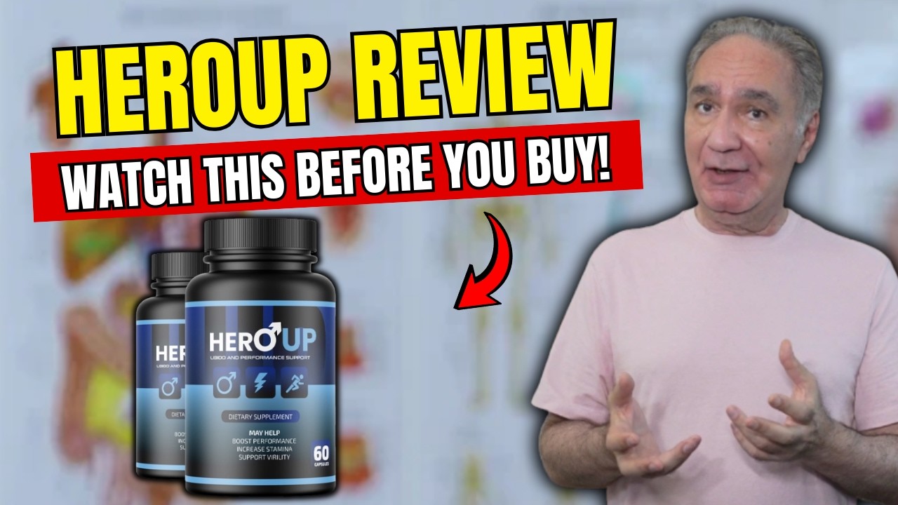 HERO UP PILLS REVIEW (❌SCAM OR LEGIT?✅) HeroUP Supplement Reviews - Does Hero UP Work? HeroUP Amazon