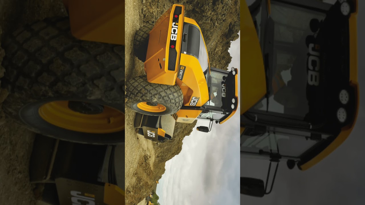 sound of jcb compacting machine