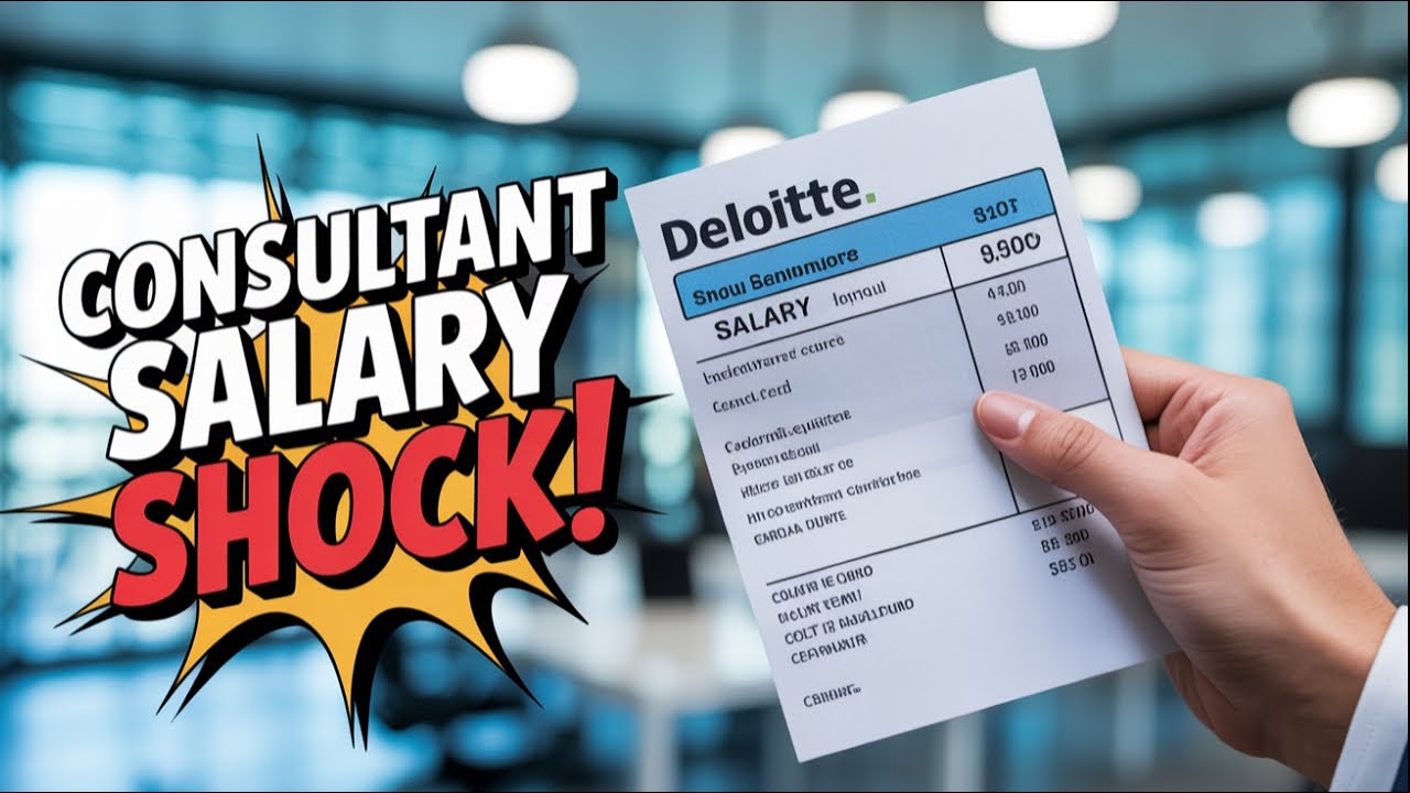 What Deloitte Senior Consultants REALLY Earn in 2025 || Shocking Salary Slip