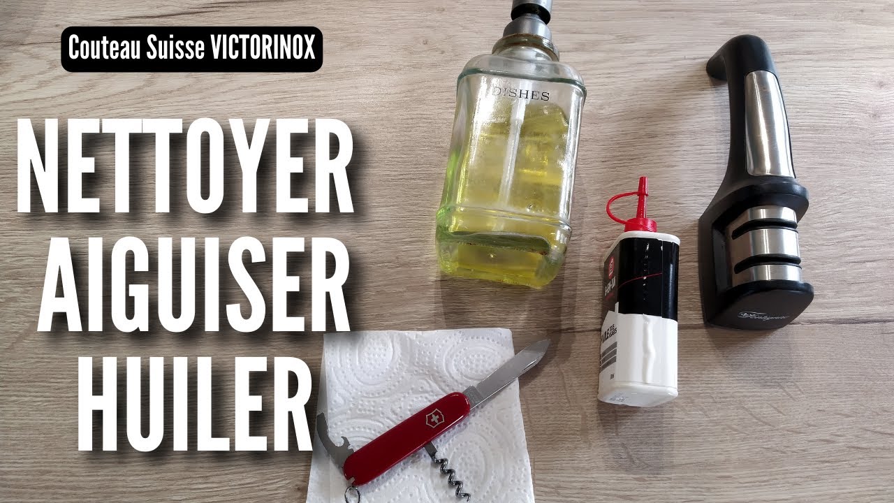 🗡️ Comment Entretenir un Couteau Suisse en Moins de 4 Minutes