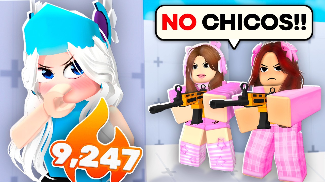 Me INFILTRÉ en un CLAN de SOLO CHICAS en Rivals...