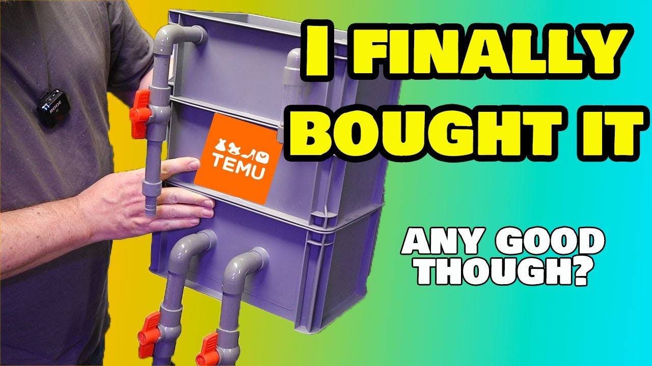 Is This TEMU Filter The PERFECT Upgrade My Fish Room Needed?