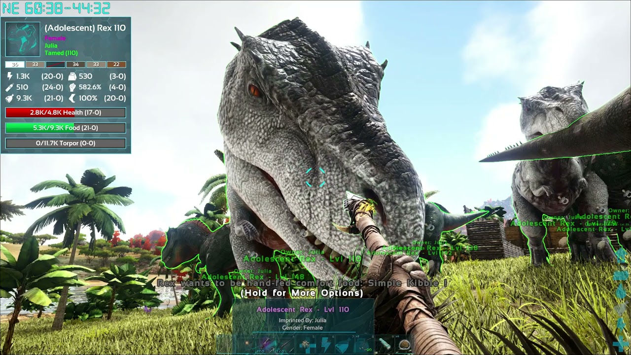 Hatching and Raising T-Rex Babies! | Ark: Crystal Isles Episode 10.5