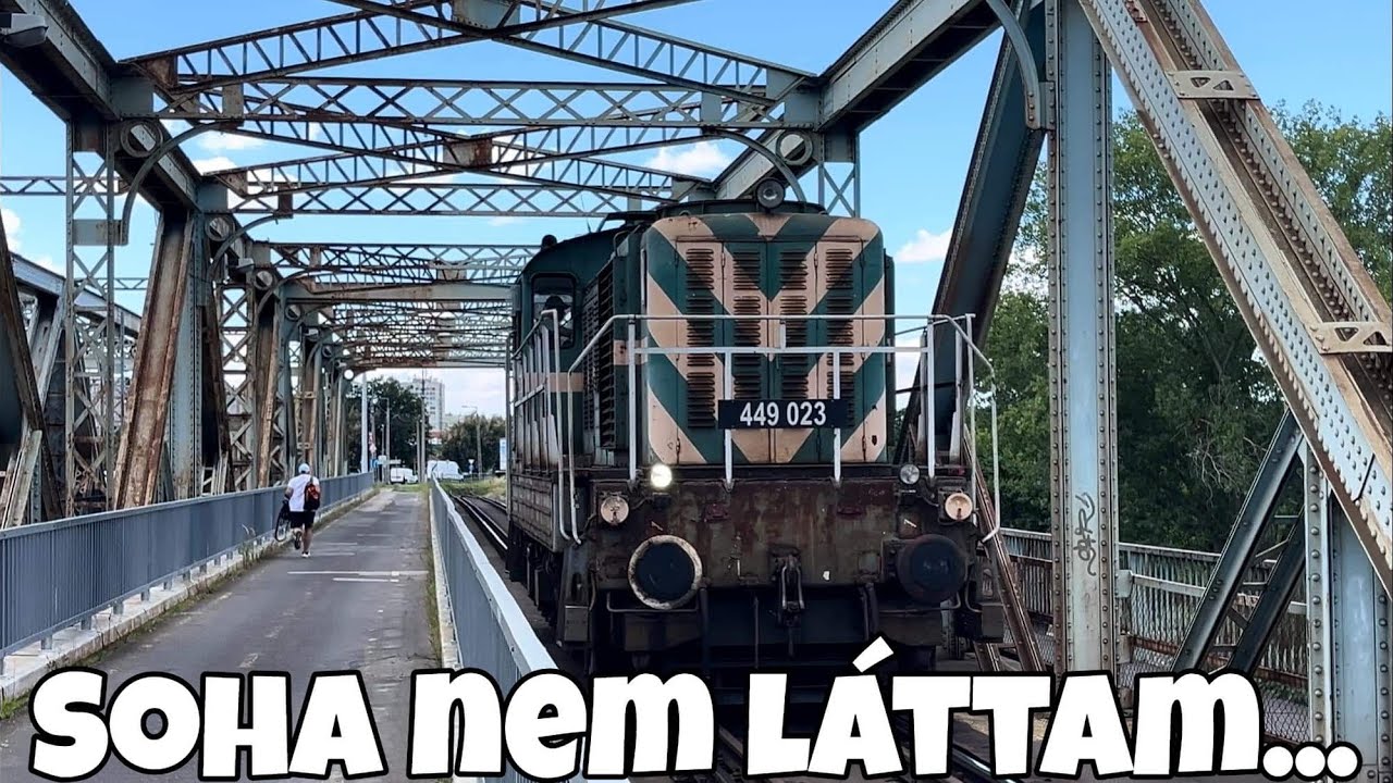 2 HAVONTA FELÜLVIZSGÁLJÁK A HIDAT! ÉLETVESZÉLYES HATÁRHOZ ÉRT A CSEPELI VASÚT... 5KM/H MOST...