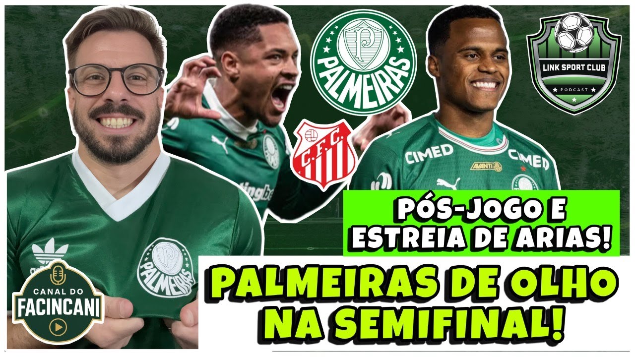 AO VIVO: PÓS-JOGO PALMEIRAS X CAPIVARIANO PELO PAULISTÃO! 🔥 ESTREIA DE ARIAS! 💚