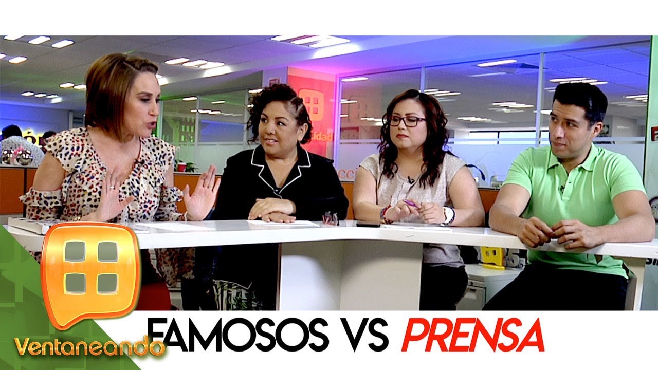 Mesa de debate: Famosos vs Prensa, una relaci&oacute;n constante de amor y odio.