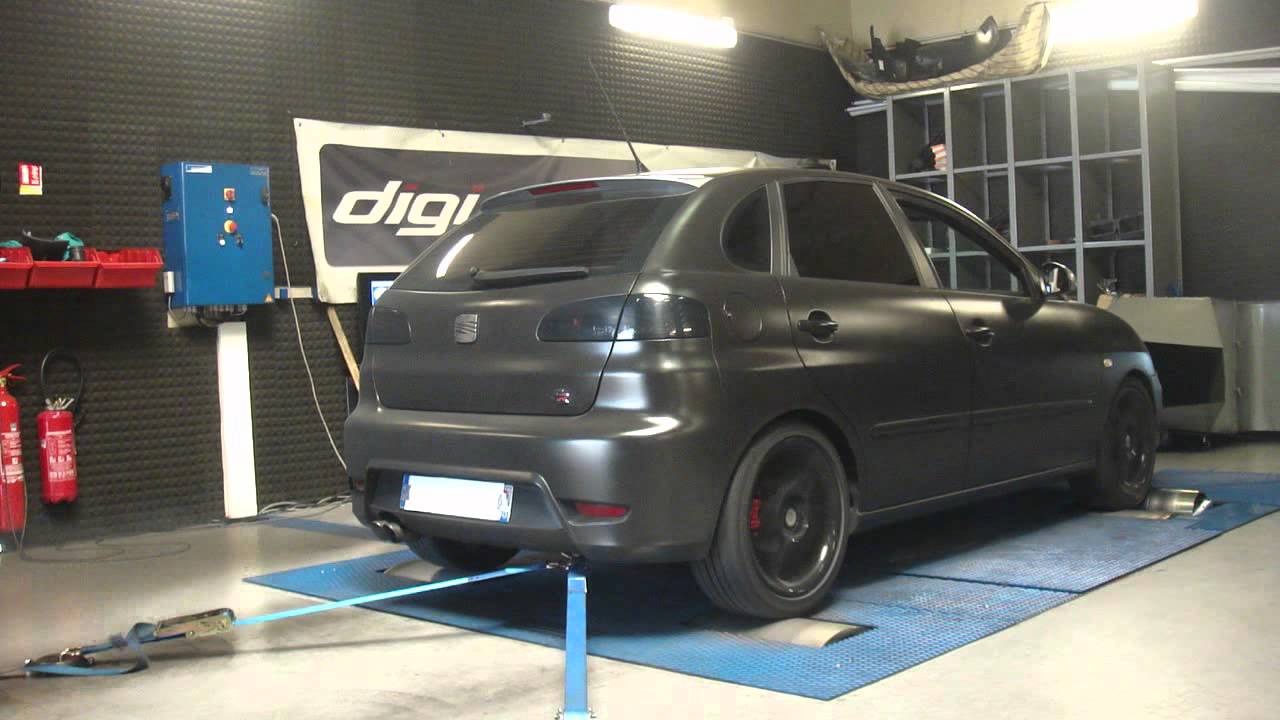 * Reprogrammation Moteur * Seat Ibiza tdi 130cv @ 177cv dyno Digiservices Paris