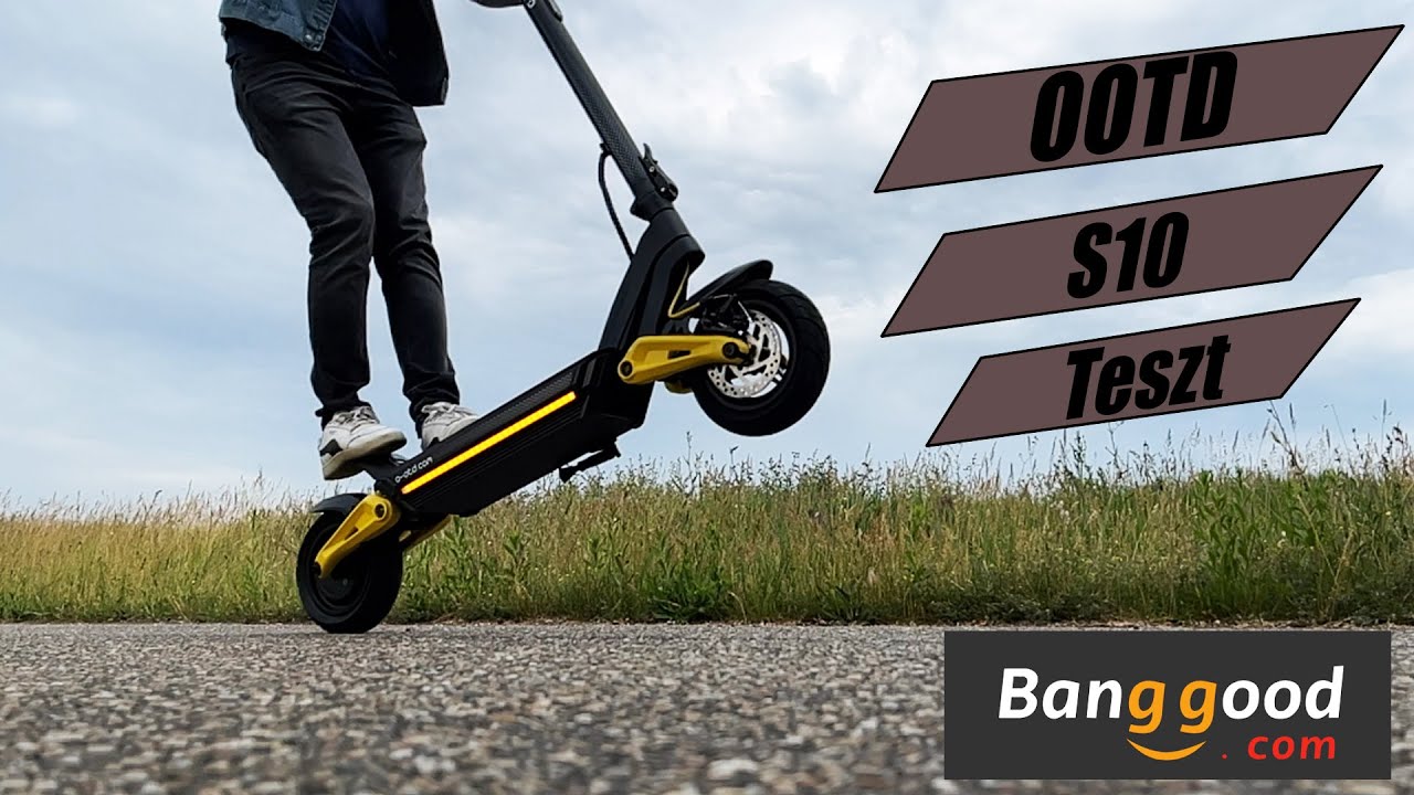 Vagány és jól néz ki I OOTD S10 Elektromos Roller teszt