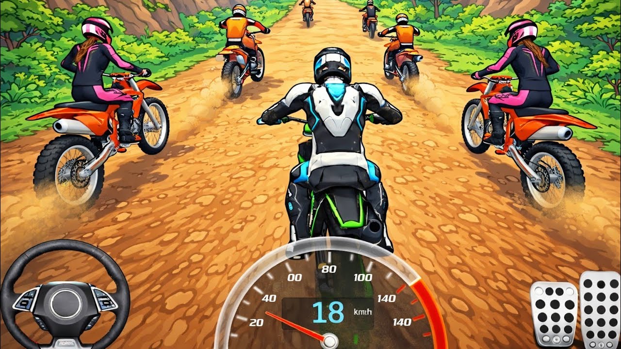 Multiplayer Bikes Impossible Offroad Stunt Game - Cycle Wala - Bike Game - Race Bike - Gadi Wala