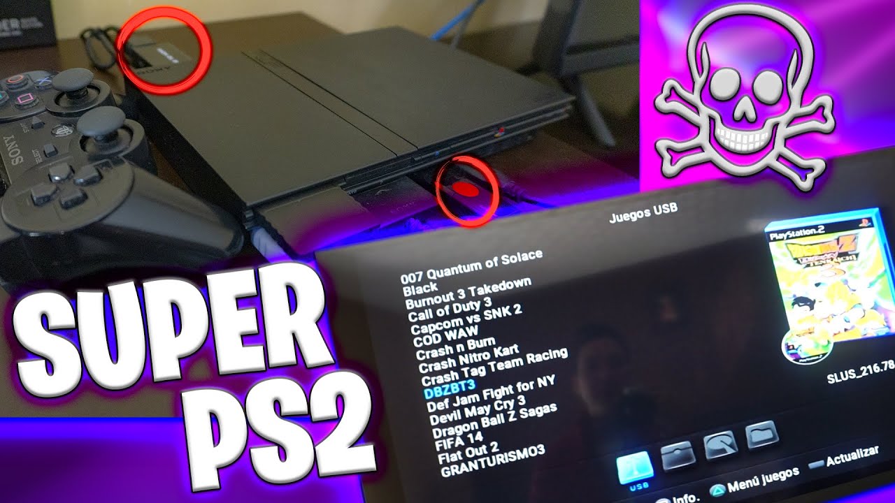 As&iacute; es una PS2 COMPLETAMENTE LIBERADA!
