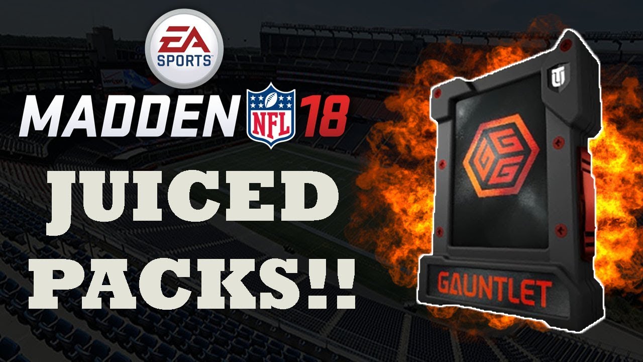 JUICED PACKS | GAUNTLET REWARDS PACKS | MUT 18 PACK OPENING