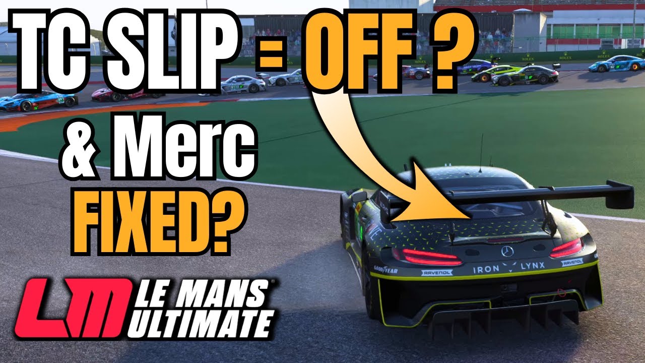 Which is FASTER? TC Slip 0 (OFF) vs 11 (MAX) in LMU - Mercedes AMG at Portimao