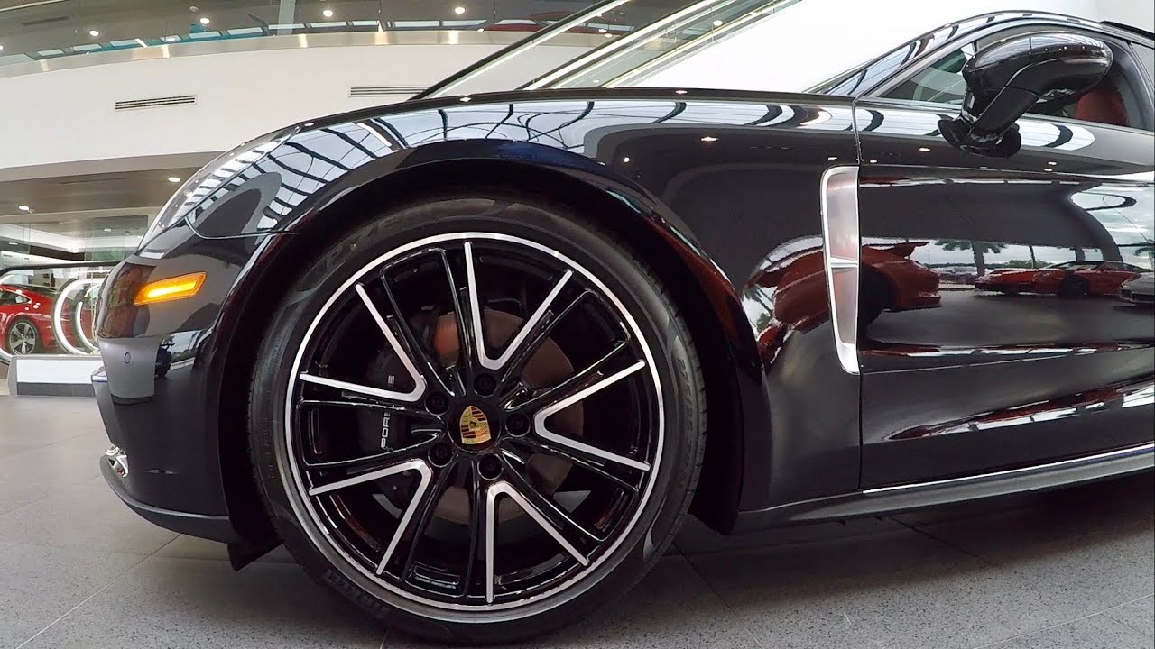 2018 Jet Black Porsche Panamera 4 Executive 330 hp @ Porsche West Broward