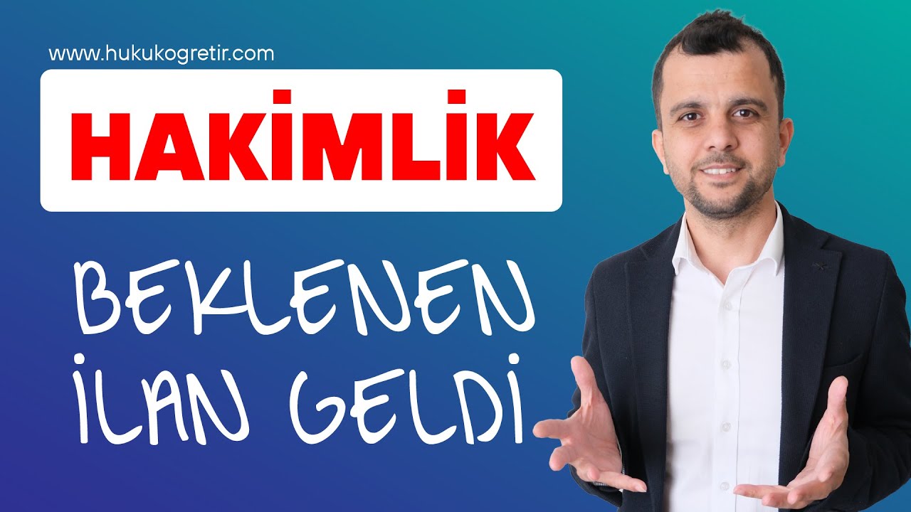 Adli – İdari Hakimlik Sınav İlanı Geldi! | Çalışma Planı + Baraj Netleri #Hakimlik