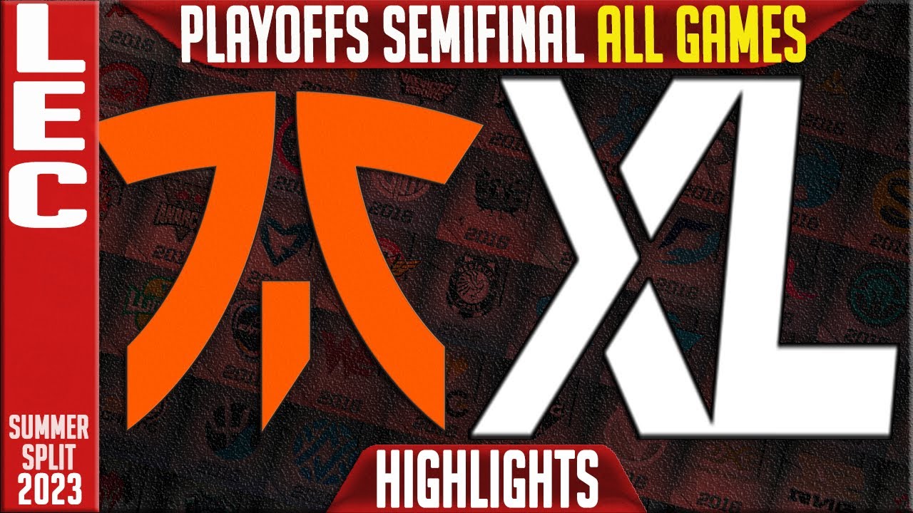 FNC vs XL Highlights ALL GAMES | LEC Summer 2023 Playoffs Lower Semifinal | Fnatic vs Excel