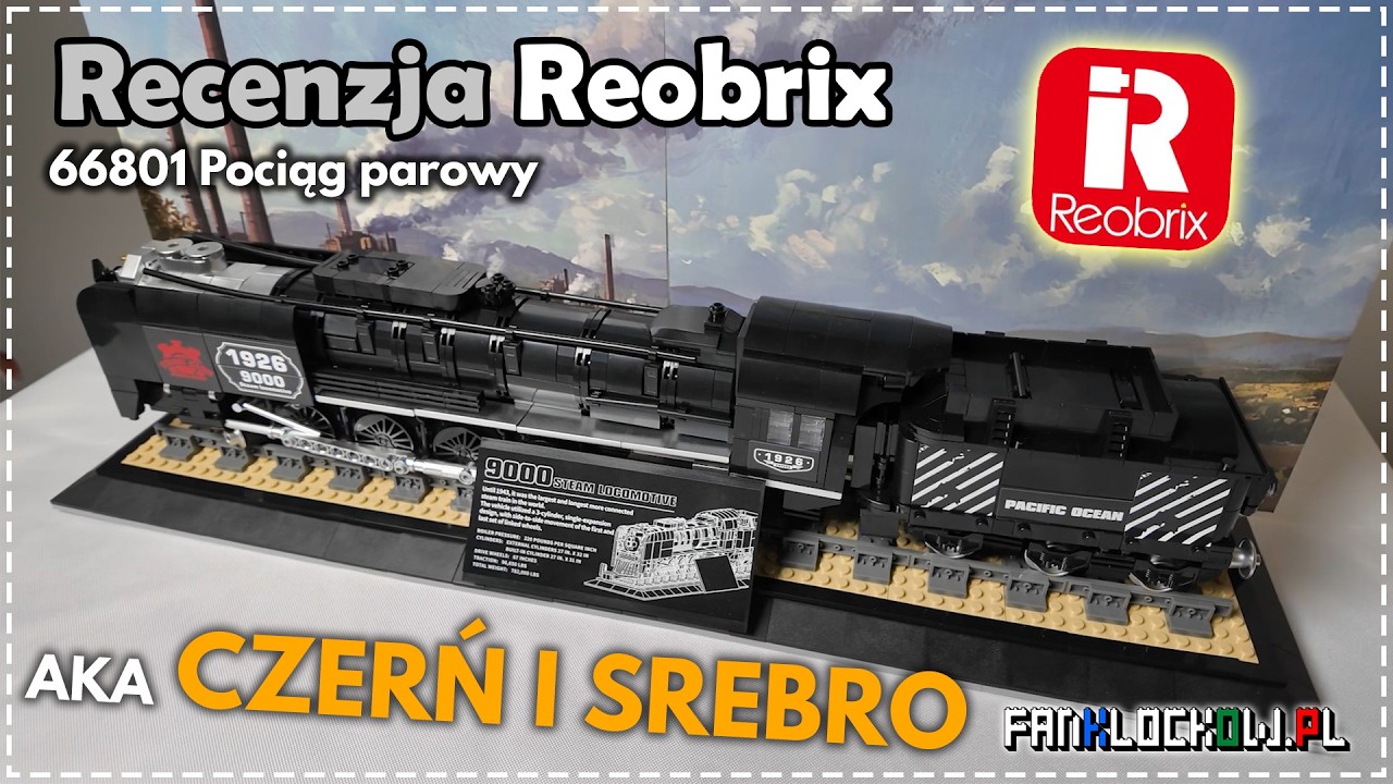 Recenzja: Reobrix 66801 Pociąg parowy