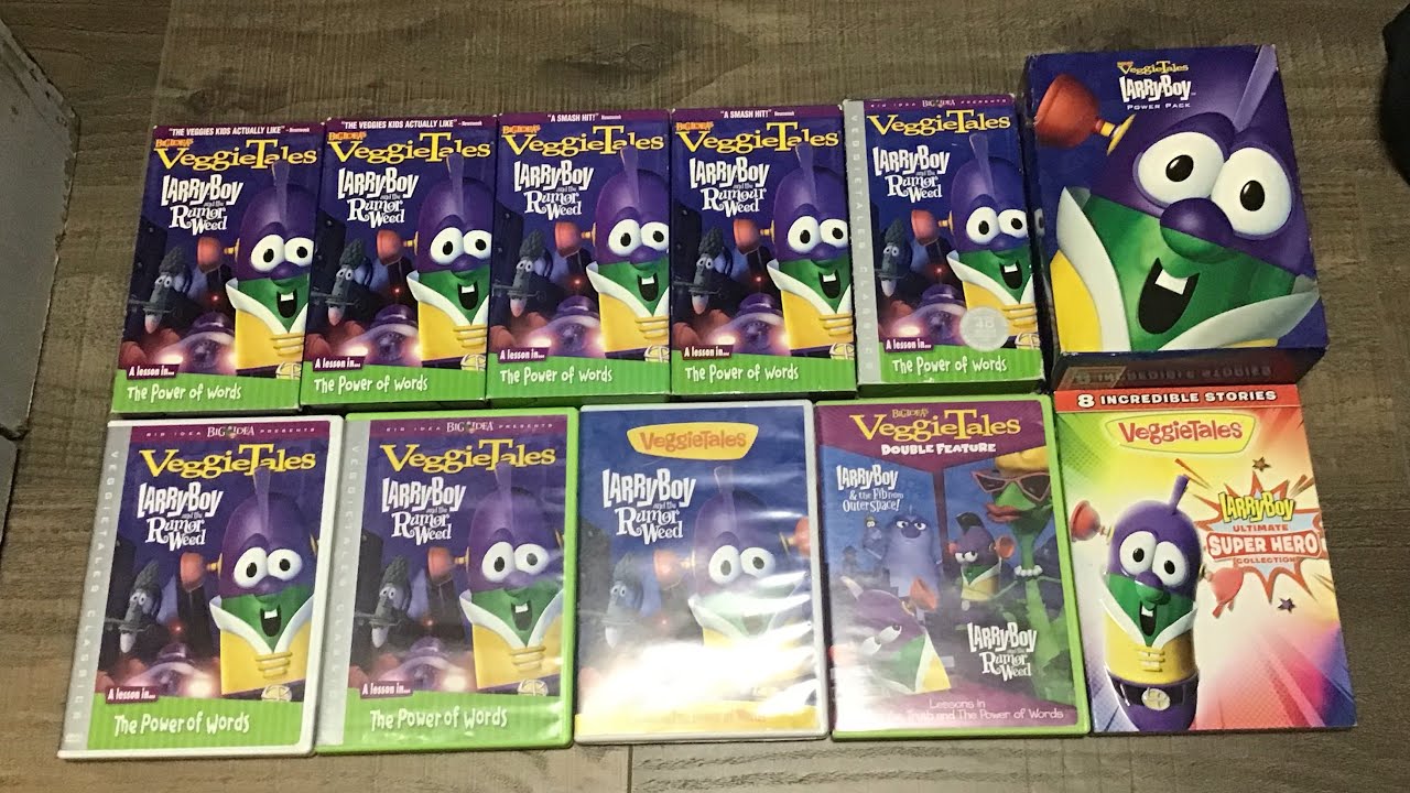 Revisited Comparison Video For VeggieTales: Larry-Boy and The Rumor Weed