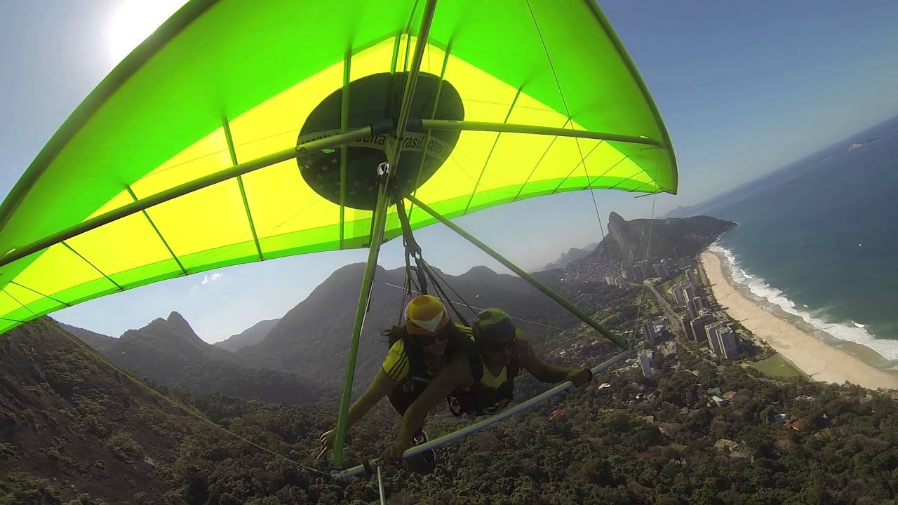 voo de asa delta ou parapente, qual o melhor?