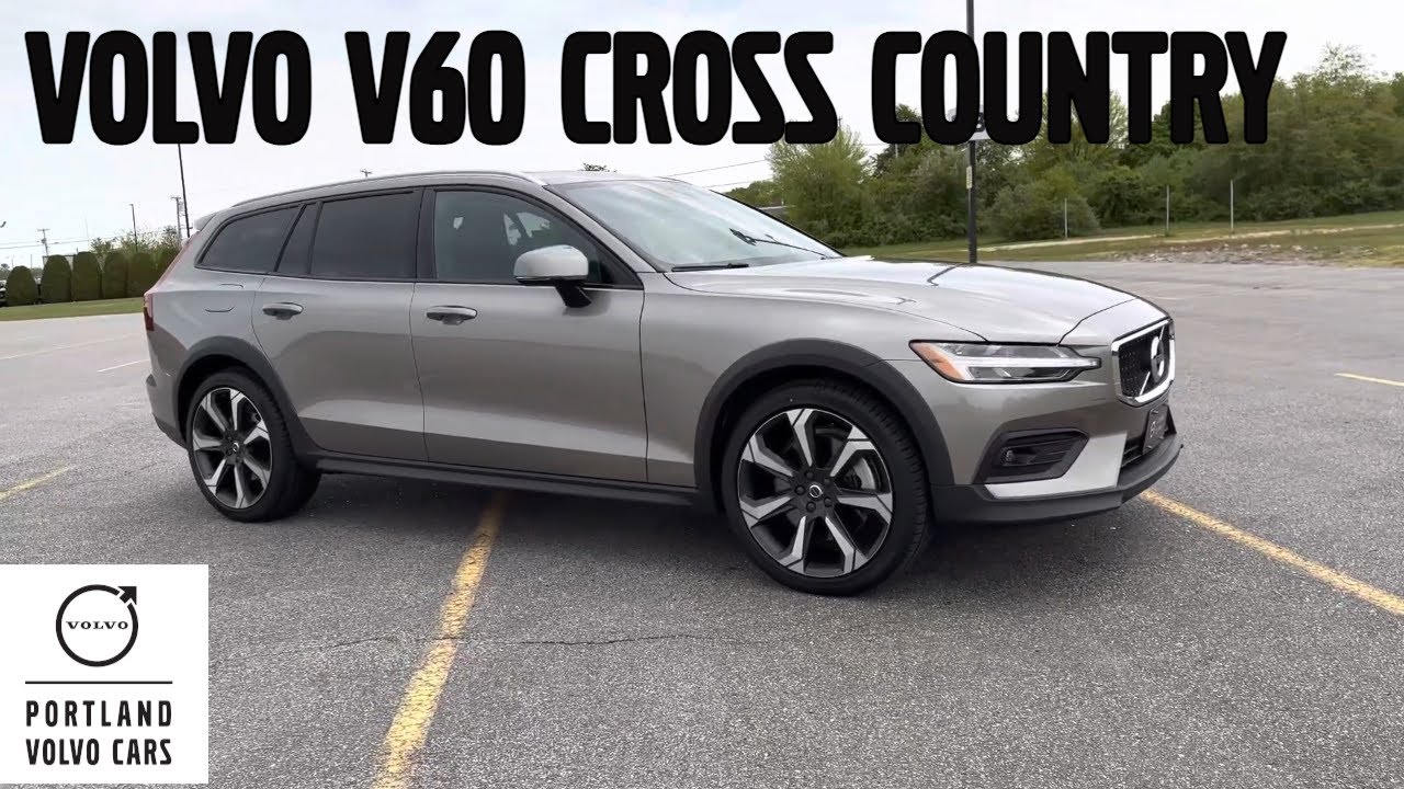 Pebble Grey Metallic Volvo V60 Cross Country / Tow Hitch Installed!