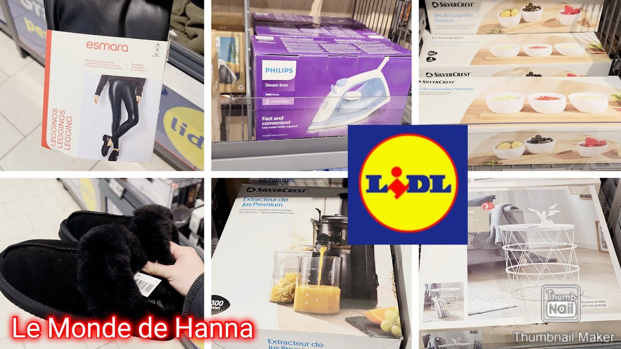 LIDL FRANCE ARRIVAGE 01-02 MAISON ET ACCESSOIRES 