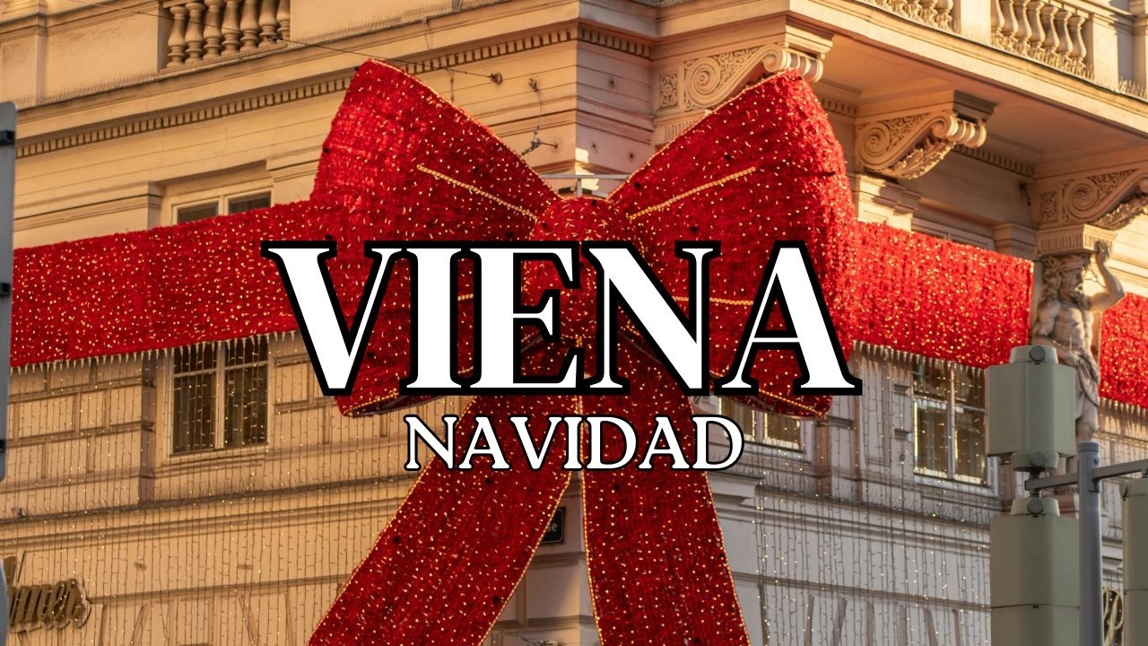 🎄✨ ¡Viena en Navidad es un sueño! 😍 Patinaje, luces y magia en cada rincón 🇦🇹❄️