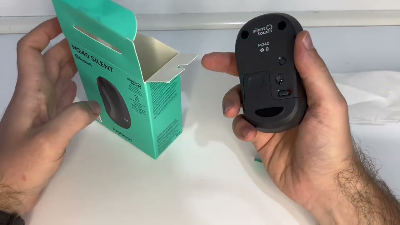 Melhor Mouse Bluetooth para MacBook e Notebook - Review Logitech M240 Silent