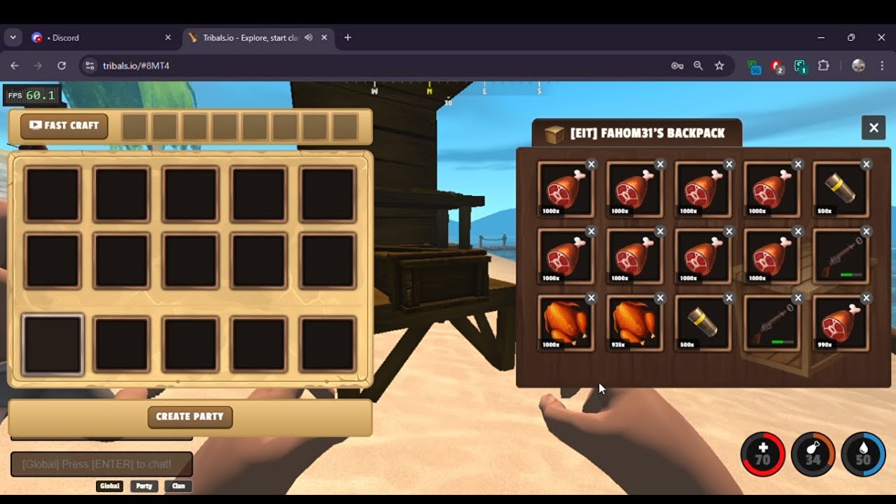 Tribals io Survivar Raid Dupe | #iosgames | tribals.io
