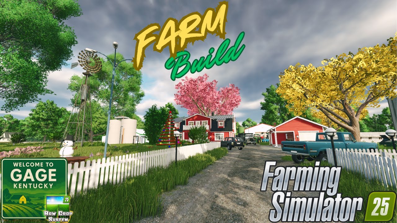 Gage Kentucky Farm Build | Farming Simulator 25 | #farming #fs25 #farmbuilding