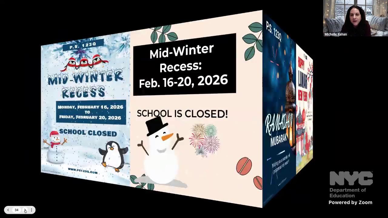 ☕️ PS 123Q February 2026 Coffee and Tea with Mrs. Johnston ☕️