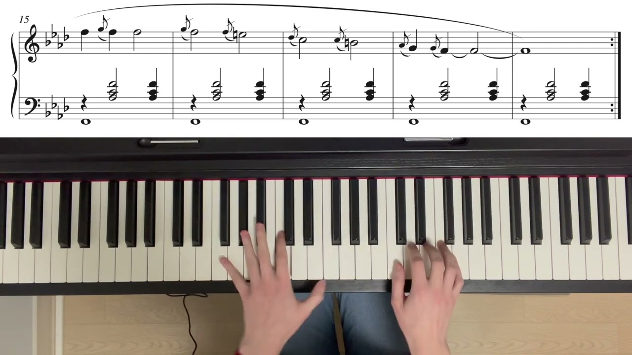Gnossienne no 1 ~ Erik Satie | with Piano Score