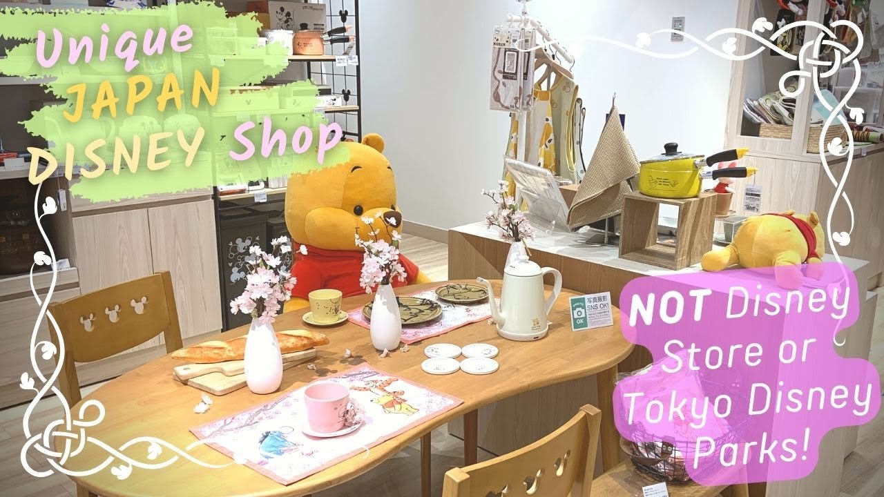 Japan-Exclusive Disney Lifestyle Shop | Tokyo Station Belle Maison Fantasy Shop