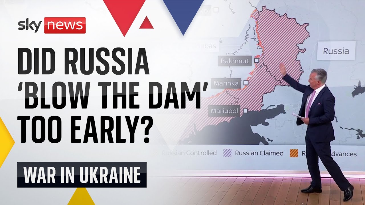 Ukraine War: Has Russia 'blown the dam' on the Dnipro river too early?