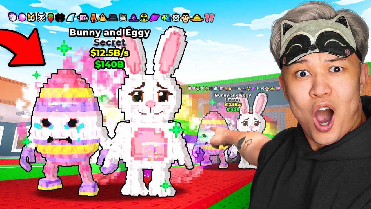 😱НОВЫЙ БРЕЙНРОТ🥚🐇 Я ПОЛУЧИЛ Bunny and Eggy со ВСЕМИ МУТАЦИЯМИ В STEAL a BRAINROT!