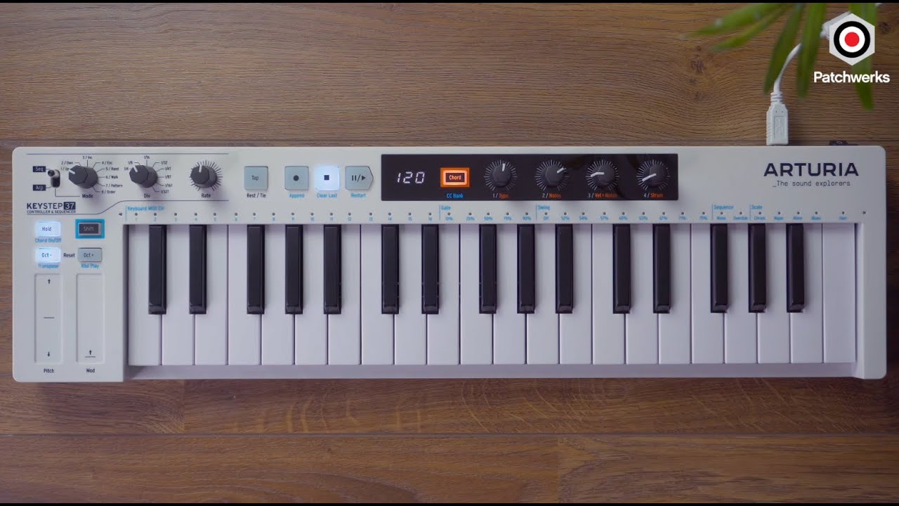 Arturia Keystep 37: БЫСТРЫЙ обзор и демонстрация!