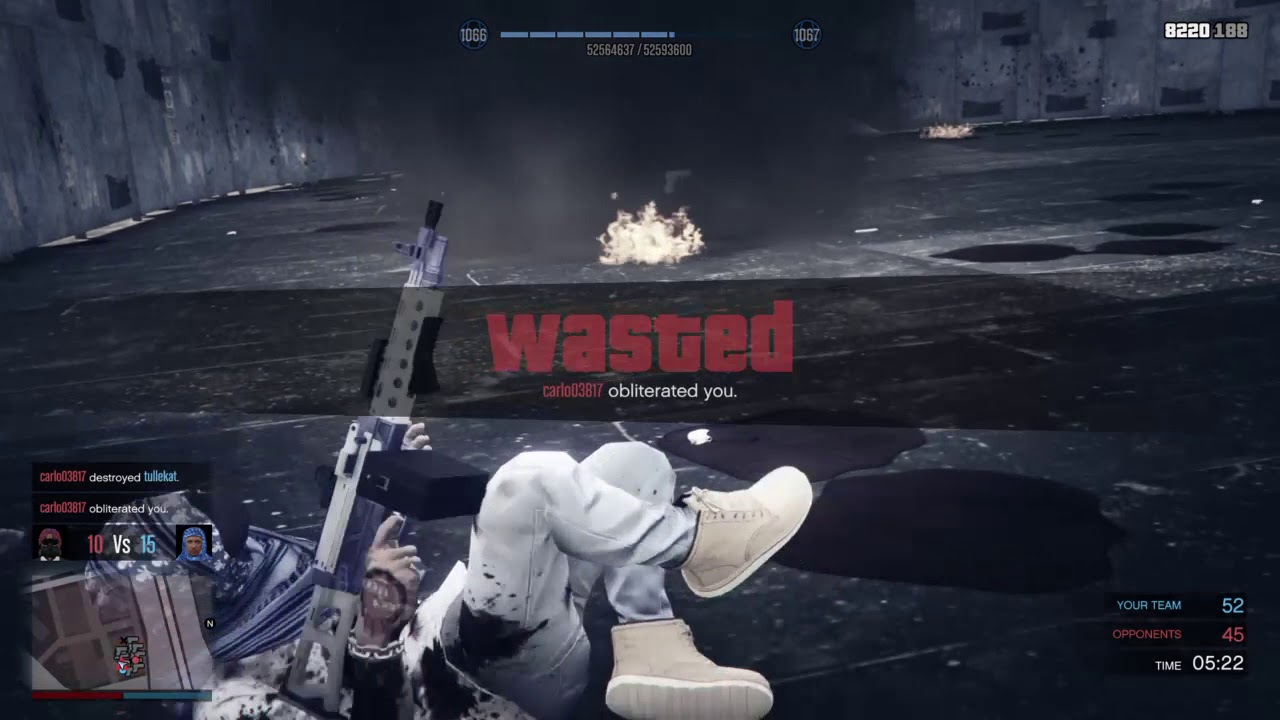 GTA 5 Deathmatch, Run & gun (Gang Bang)