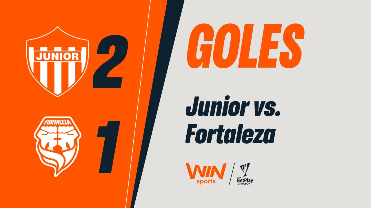 Junior vs. Fortaleza (goles) | Liga BetPlay Dimayor 2026-1 | Fecha 11